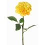 Dahlia synthétique TINKALA, jaune, 60cm, Ø12cm