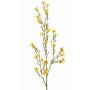 Fleur de cire synthétique NIANG, jaune, 80cm, Ø1,5-2,5cm