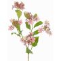 Branche d'hortensia artificielle KATHANI, rose-blanc-vert, 80 cm, Ø 10-13 cm