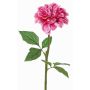 Dahlia synthétique TINKALA, fuchsia, 60cm, Ø12cm