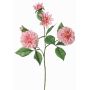 Branche décorative de dahlia synthétique QUINKA, rose, 70cm