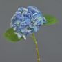 Hortensia synthétique EXORIN, bleu, 50cm, Ø17cm