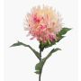 Chrysanthème synthétique SAXLER, rose-fuchsia-blanc, 60cm, Ø12cm
