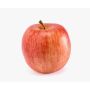 Pomme artificielle AMENDO, rouge-jaune, 6,5cm, Ø7,5cm