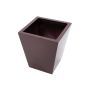 Pot de fleurs ORNELLO, marron, 50 x 45 x 45 cm
