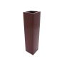 Pot de fleurs MEO, rouge, 120 x 30 x 30 cm