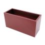 Pot de fleurs ALANO, rouge, 50 x 100 x 40 cm