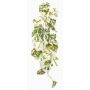 Plante suspendue synthétique Scindapsus NAVIRT sur tige, vert-blanc, 90cm