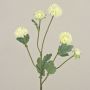 Chrysanthème artificiel RYON, blanc, 70 cm, Ø 3-5 cm