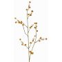 Branche artificielle de Stirlingia latifolia COLLAN, orange-vert, 75 cm, Ø 1 cm