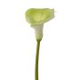 Calla artificielle MIRAC, vert-blanc, 75 cm, 12 x 15 cm