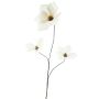 Branche décorative Magnolia MAZANA, blanc-rose, 80cm