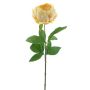 Pivoine décorative TALFY, jaune, 65cm
