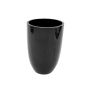 Pot de fleurs BENDO, noir, 68cm, Ø47cm