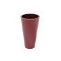Pot de fleurs LEOPOLDO, rouge, 69cm, Ø39cm