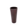 Pot de fleurs LEOPOLDO, marron, 110 cm, Ø 50 cm