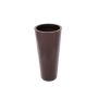 Pot de fleurs LEOPOLDO, marron, 110cm, Ø50cm