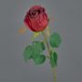 Fleur décorative Rose KLONI, rouge, 50cm, Ø5,5cm