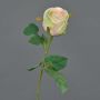 Fleur décorative Rose KLONI, vert-pêche-rose, 50cm, Ø5,5cm
