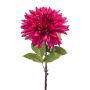 Fleur décorative Dahlia fuchsia JESKA, 65cm