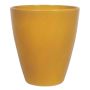 Vase en céramique TEHERAN PALAST, jaune ocre, 17cm, Ø13,5cm