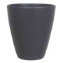 Vase en céramique TEHERAN PALAST, anthracite mat, 17cm, Ø13,5cm