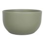 Coupe de fleurs en céramique TEHERAN TOWER, vert olive mat, 14cm, Ø26cm