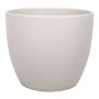 Pot de fleurs TEHERAN BASAR, céramique, beige mat, 15cm, Ø17,5cm