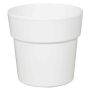 Pot à orchidée MARIVAN, céramique, blanc, 12,5cm, Ø13,5cm