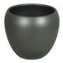 Pot en céramique URMIA BASAR, anthracite-mat, 24cm, Ø27cm