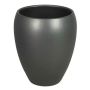 Vase en céramique URMIA MONUMENT, anthracite mat, 19cm, Ø16cm
