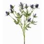 Branche de chardon noble artificielle CUACOS, bleue, 70 cm, Ø 2-3 cm