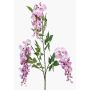Branche de glycine artificielle ONORATO avec fleurs, violet, 70 cm