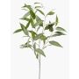 Branche de troène artificielle JUSTEL, vert-gris, 95cm