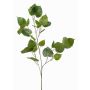 Branche artificielle de ficus religiosa ASCELLA avec fruits, verte, 95cm