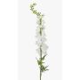 Grande fleur artificielle de delphinium SZILVIA, blanche, 130cm