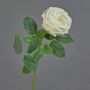Rose artificielle « Kohl-Rose » CATINCA, crème, 60 cm, Ø 9 cm