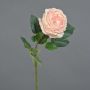 Rose artificielle « Kohl-Rose » CATINCA, rose pâle, 60 cm, Ø 9 cm