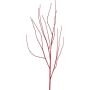 Branche artificielle Cornouiller BLORFEN, rouge rubis, 95cm