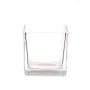 Photophore en verre KIM AIR, transparent, 8x8x8cm