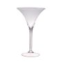 Verre à Martini XXL SACHA AIR sur pied, transparent, 40cm, Ø25cm