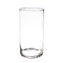 Vase cylindrique en verre SANYA AIR, transparent, 40cm, Ø19cm