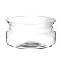 Coupe décorative en verre TARIA, verre éco, transparent, 13cm, Ø13cm/Ø27,2cm