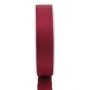 Ruban décoratif en polyester rouge foncé WIARA, 50m, 25mm