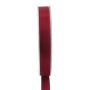 Ruban décoratif en polyester rouge foncé WIARA, 50m, 15mm