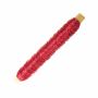 Fil métallique décoratif résistant rouge ZELMA, 100g, 50m, Ø0,5mm