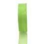Ruban en organza vert citron OSNA, 25m, 25mm