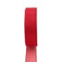 Ruban organza OSNA, rouge, 50m, 10mm