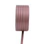 Ruban satin double face VIPKE, vieux rose, 50m, 3mm
