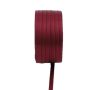 Ruban satin double face VIPKE, rouge bordeaux, 50m, 3mm
